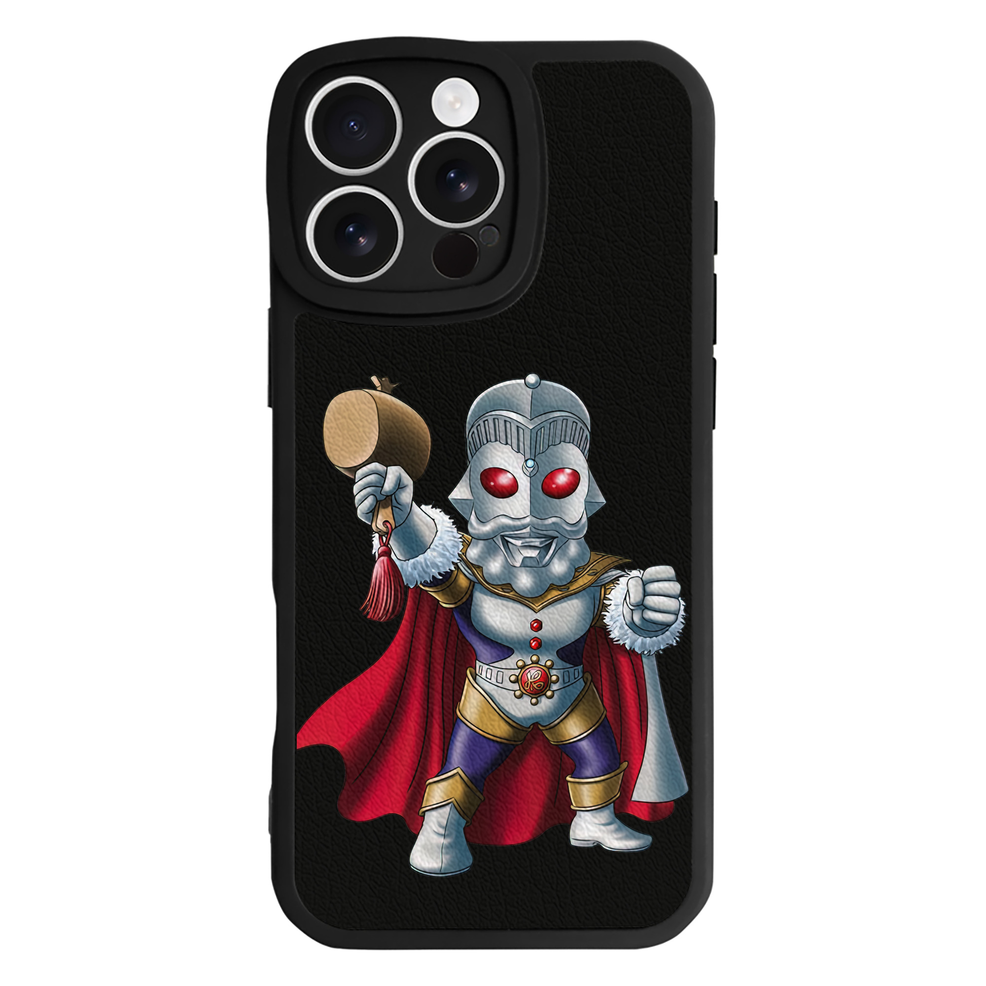 （画像用） ウルトラマン Ultraman 【iPhone 16シリーズ対応】シリコンスマホケース（レザー調） 材質：シリコン